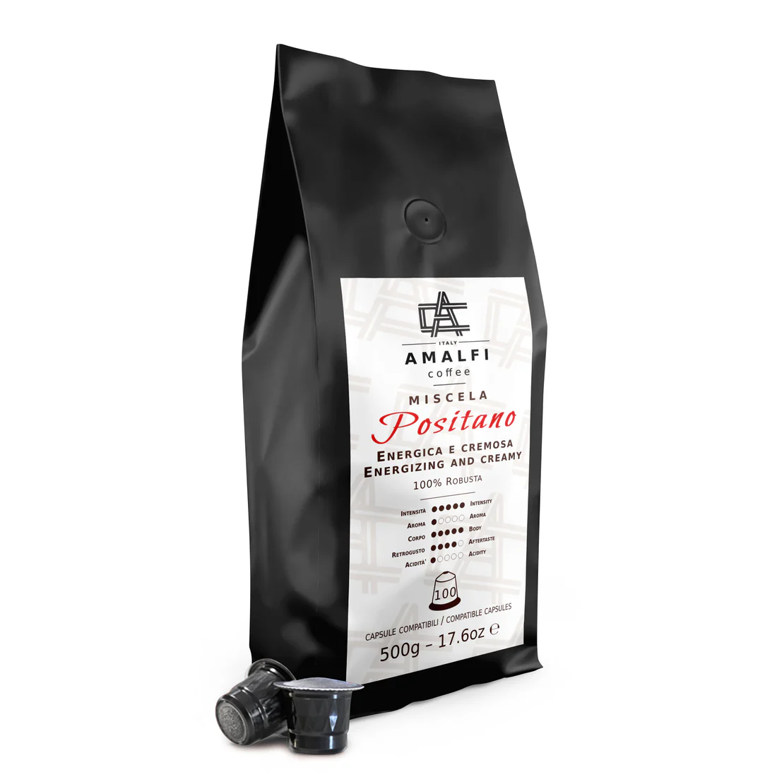 Amalfi Coffee Fine Italian Espresso Capsules 1