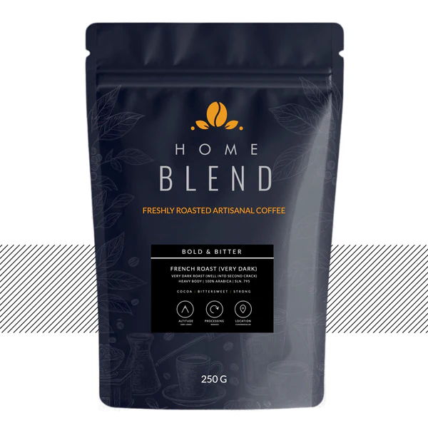 Valentine's Day, Birthdays, Holidays: Gifting Coffee That People Actually Love home blend coffee roasters french roast 250g